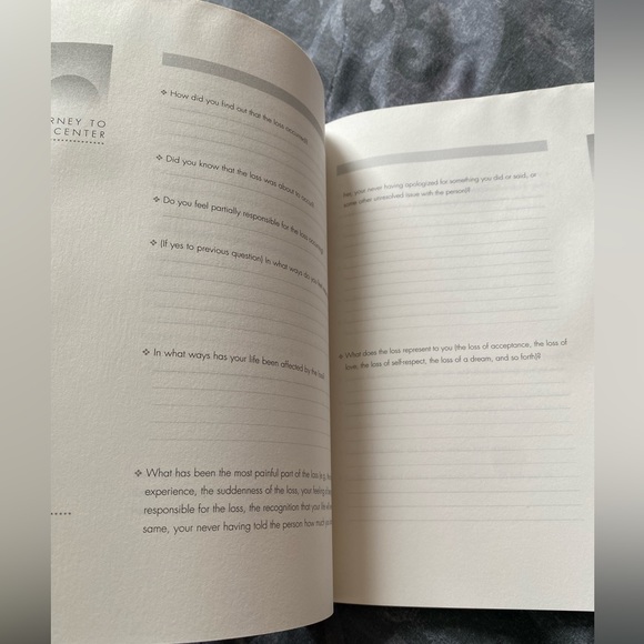 Journey to the Center A Meditation Workbook by Mathew Flickstein. Unused. - Picture 5 of 9